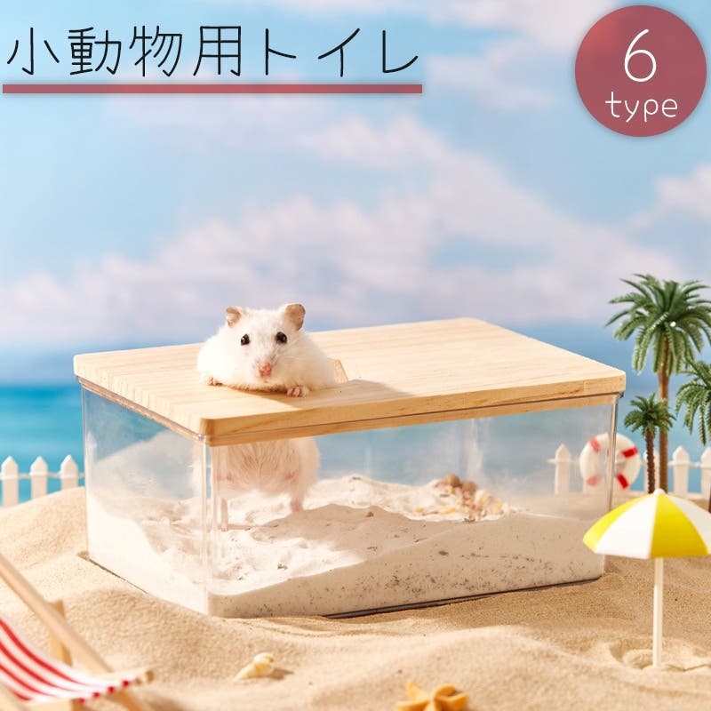 ハムスター・小動物用 トイレ砂 小動物用トイレ 砂風呂 お風呂[品番：FQ000209285]｜PlusNao