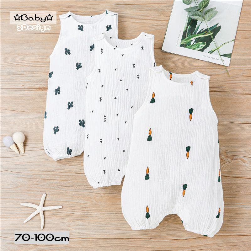 BabyDior ノースリーブロンパース　男の子　12m BabyDior ノースリーブロンパース 男の子 12m