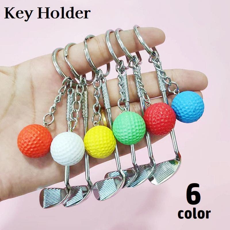 キーホルダー キーリング ゴルフボール[品番：FQ000181835]｜PlusNao