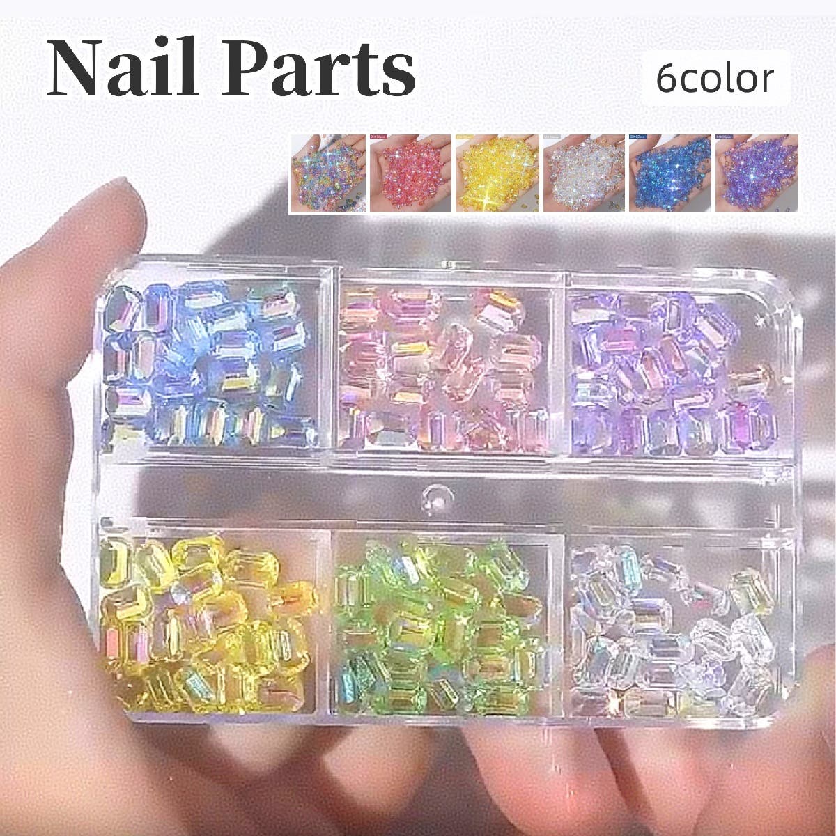 ネイルパーツ パーツ ビジュー[品番：FQ000200983]｜PlusNao