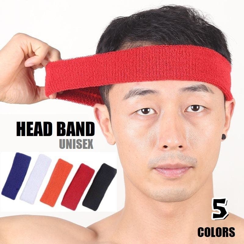 ヘッドバンド スポーツヘアバンド 吸汗[品番：FQ000197784]｜PlusNao