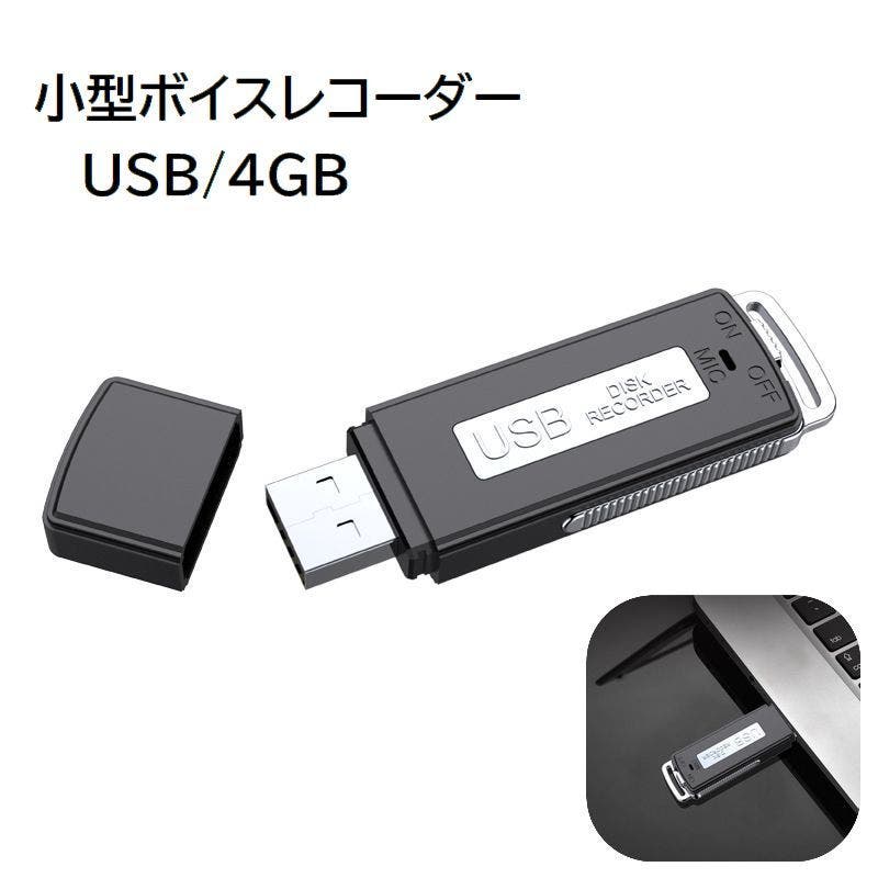 ボイスレコーダー ICレコーダー 4GB[品番：FQ000219608]｜PlusNao