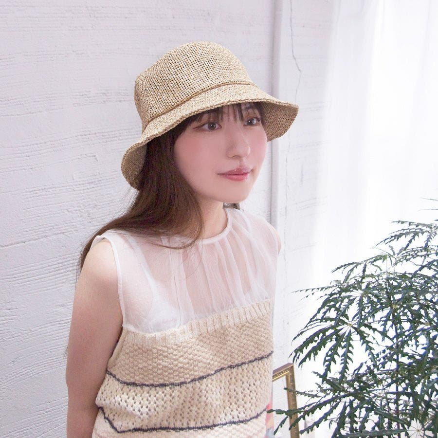 PAPER BUCKET HAT/ミックスペーパー バケットハット[品番