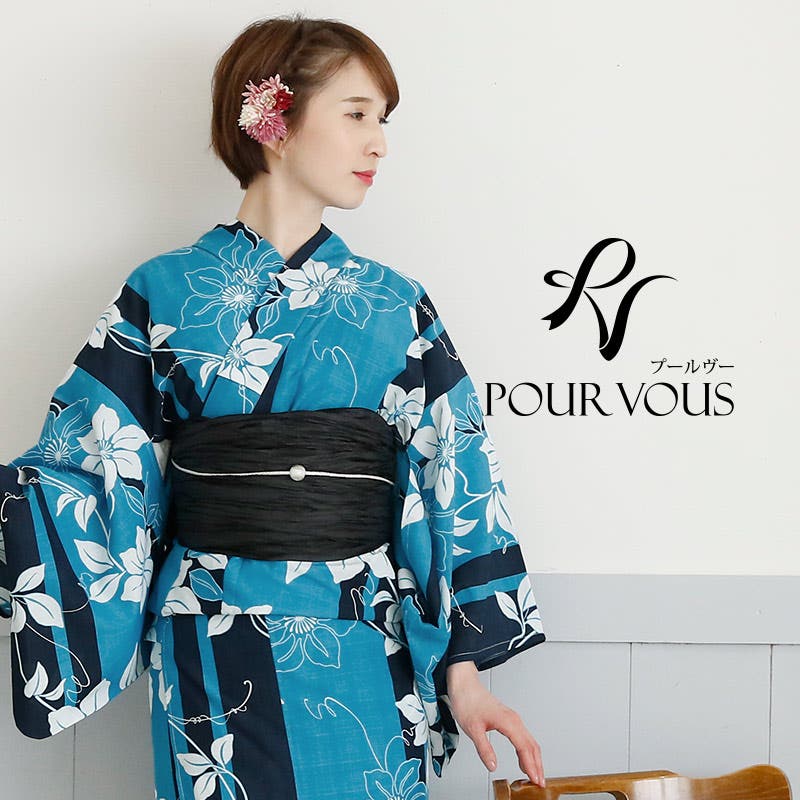 6130☆送料込み❣️浴衣 反物 4本 まとめ売り❣️ 5010240911_1.jpg