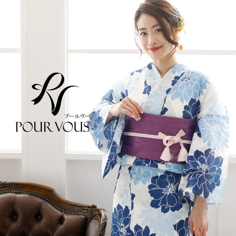 ☆週末限定SALE☆美品☆浴衣レトロ水玉4点セット（下駄込み）