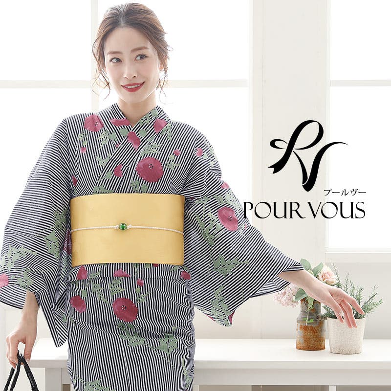 大人 浴衣 夏祭り[品番：PV000003010]｜PourVous（プールヴー 