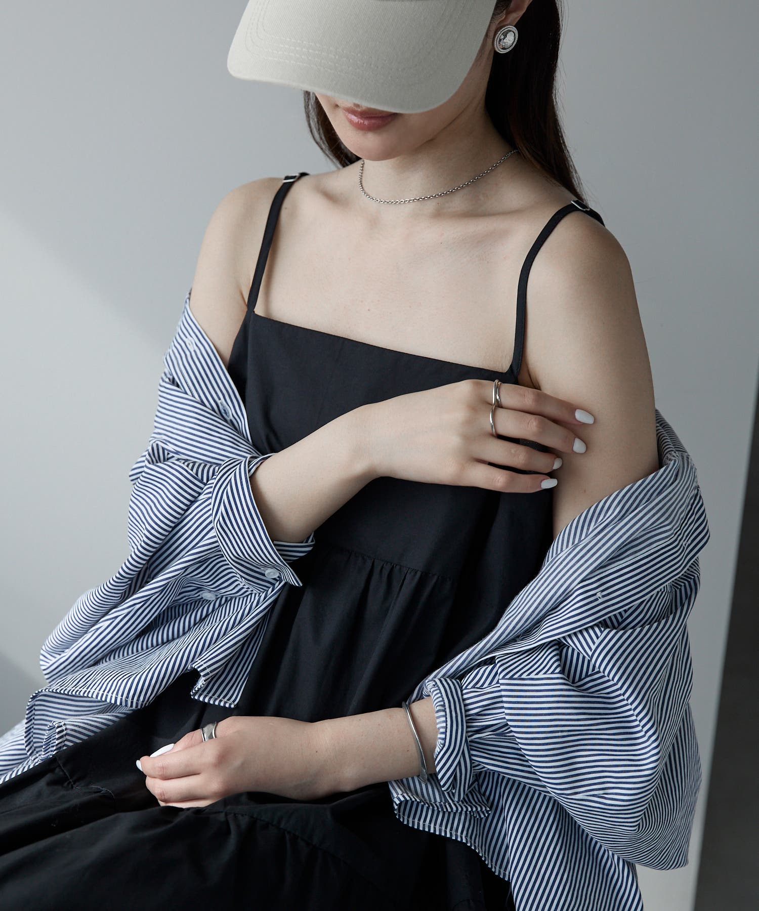 ティアードキャミワンピース[品番：PSTW0000017]｜PREFERIR（プレ