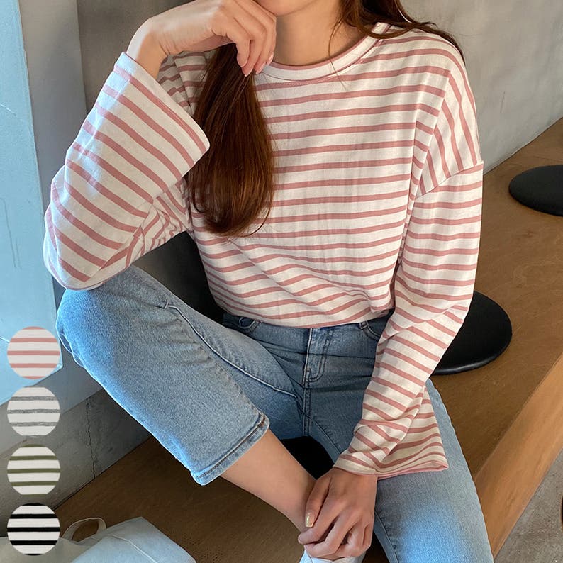 YGM限定 the editor's choice ボーダー Tシャツ multi border T – YZ