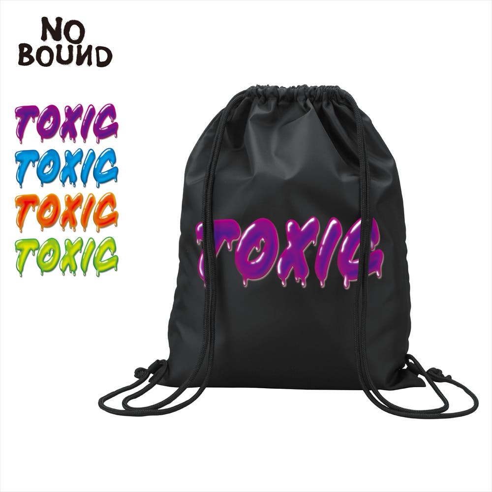 バウンティ　ナップサック NOBOUND（ノーバウンド） ナップサック メルティングTOXIC[品番