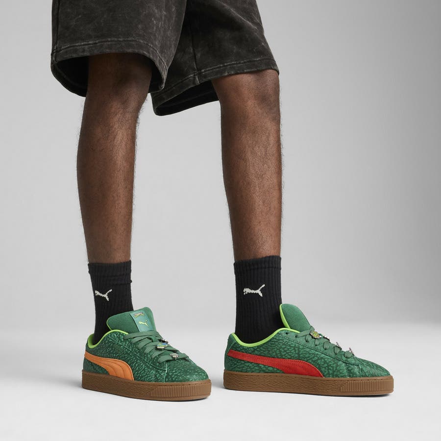 ユニセックス PUMA x TMNT スウェード XL スニーカー[品番