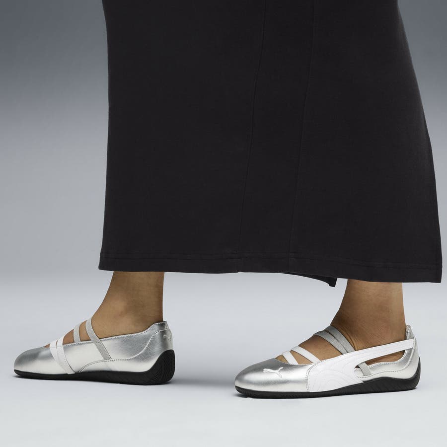 PUMA ウィメンズ　スピードキャット　バレエメタリックスニーカー ウィメンズ スピードキャット バレエ メタリック スニーカー