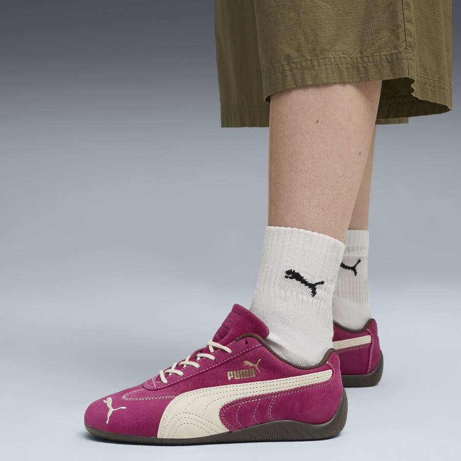 PUMA カルメン　厚底スニーカー　ピンク/ネイビー PUMA カルメン 厚底スニーカー ピンク/ネイビー - メルカリ