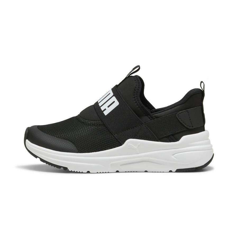 【新品未使用】PUMA　スニーカー　25cm キッズ ソフトライド ワイヤード 2 イーズイン スニーカー 22