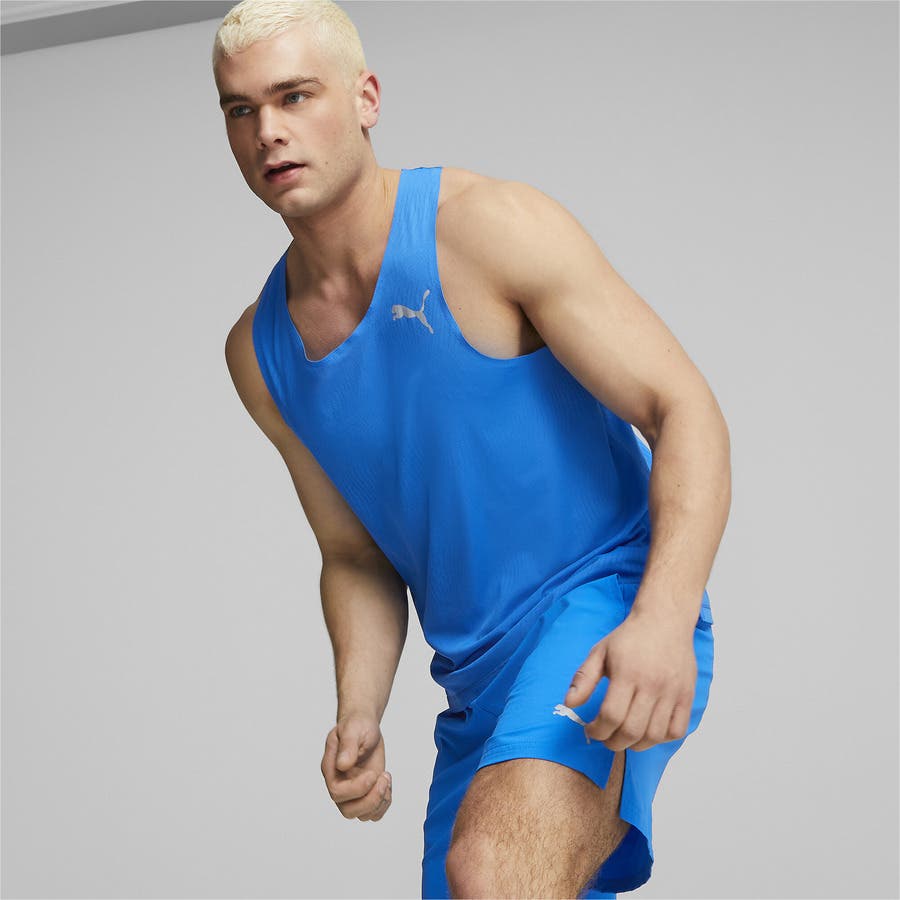 【新品】リーニン シングレットメンズ M ASICS アシックス ノースリーブ ランニングシャツ メンズ 海外