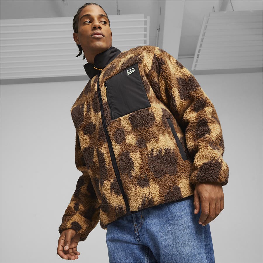 メンズ DOWNTOWN AOP シェルパ ジャケット[品番：PUMW0001353]｜PUMA