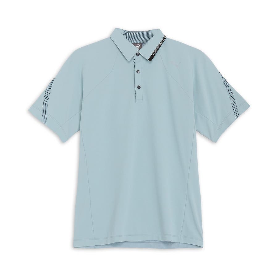 メンズ ゴルフ PF ストレッチ ハイブリッドネック 半袖