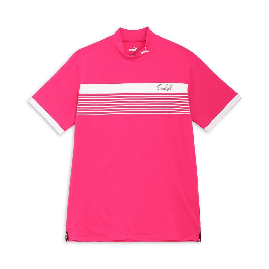 PUMA｜メンズ ゴルフ PF ストレッチ ハイブリッドネック 半袖