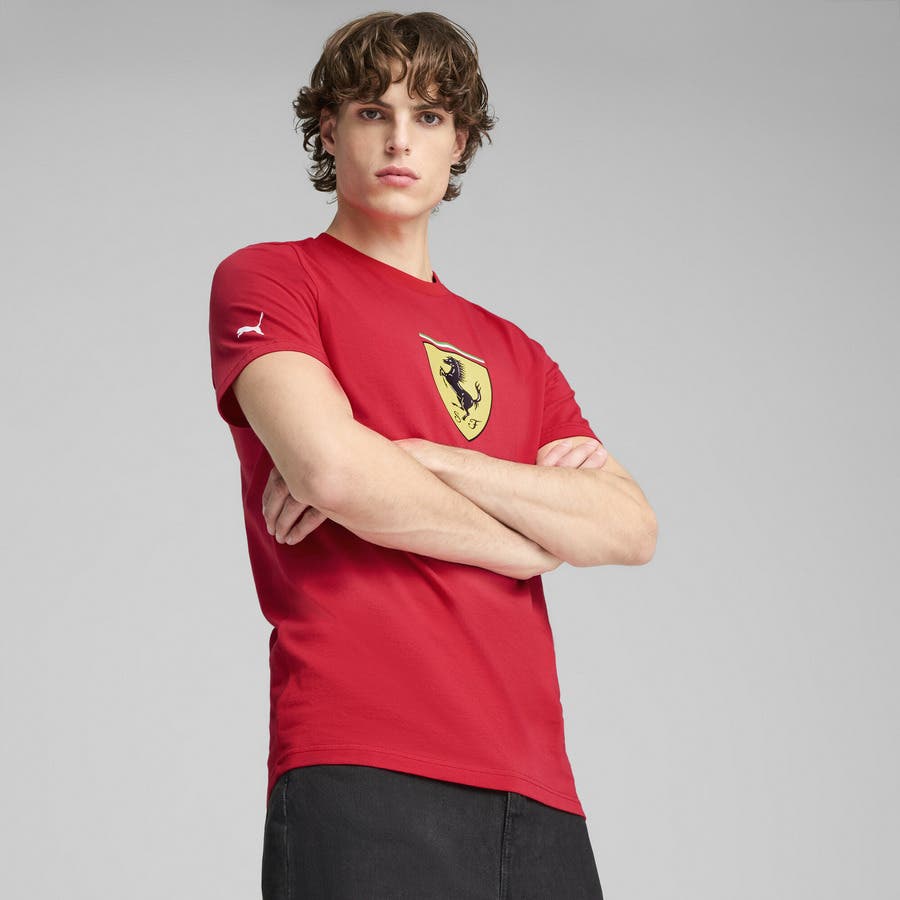 フェラーリのプーマブラウス PUMA スクーデリア フェラーリ HP チーム シャツ 2026 レッド 713828