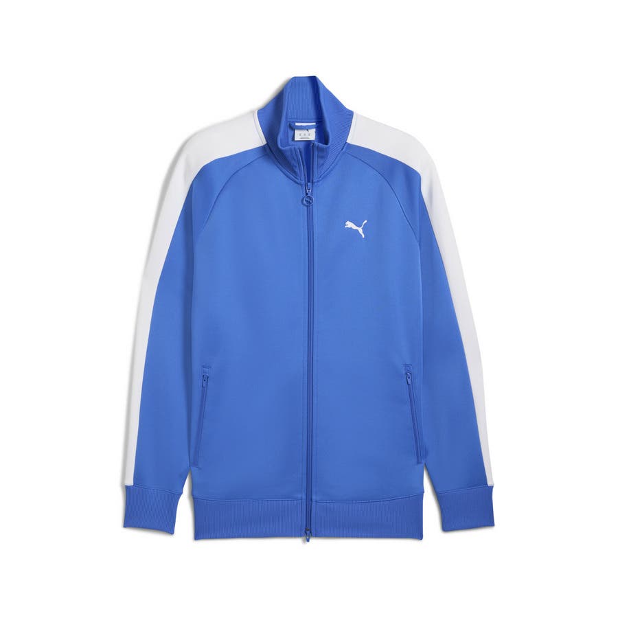 【★PUMA×ゆるダボ】XL程度 袖切替え背面 トラックジャケット プーマ メンズ T7 オールウェイズ オン トラック ジャケット DK[品番