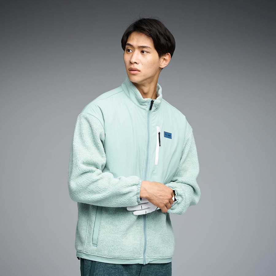 メンズ ゴルフ FOG ハイブリッド フリース ジャケット[品番