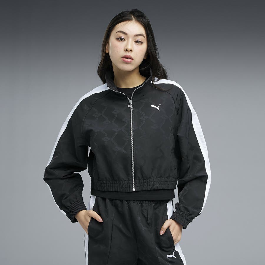 888　プーマt7トラックジャケット ウィメンズ T7 ジャガード[品番：PUMW0010662]｜PUMA（プーマ