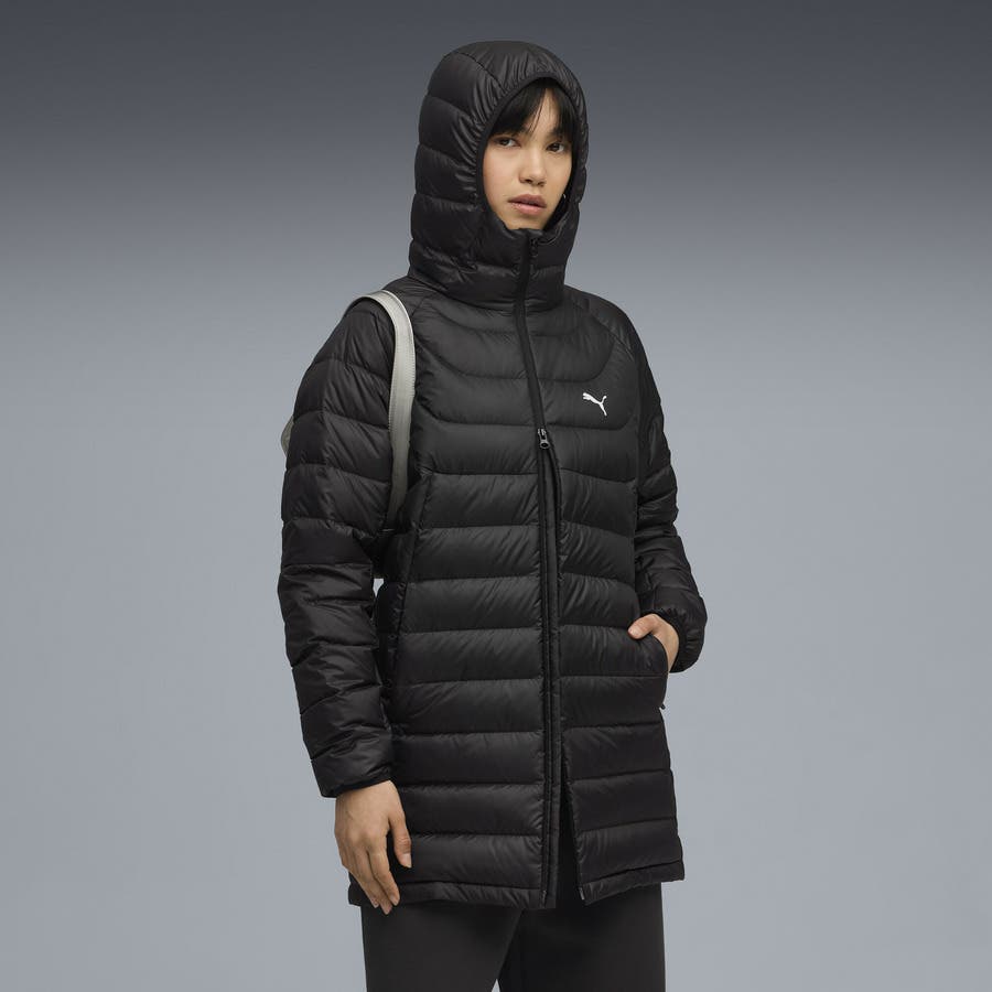 ウィメンズ パックライト フーデッド ダウンコート[品番：PUMW0009674