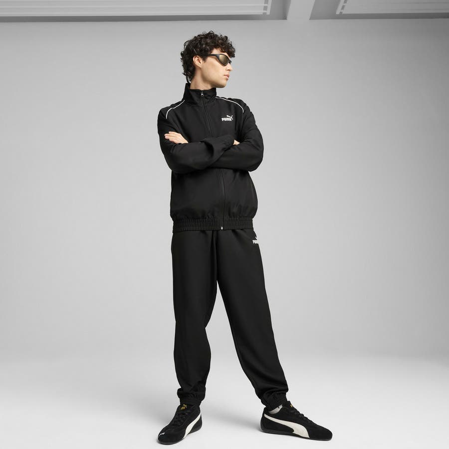 し*す様 PING ブラック ジャケット パンツ セット M プーマ PUMA メンズ ジャージ上下セット PUMA POWER ポリ トラック