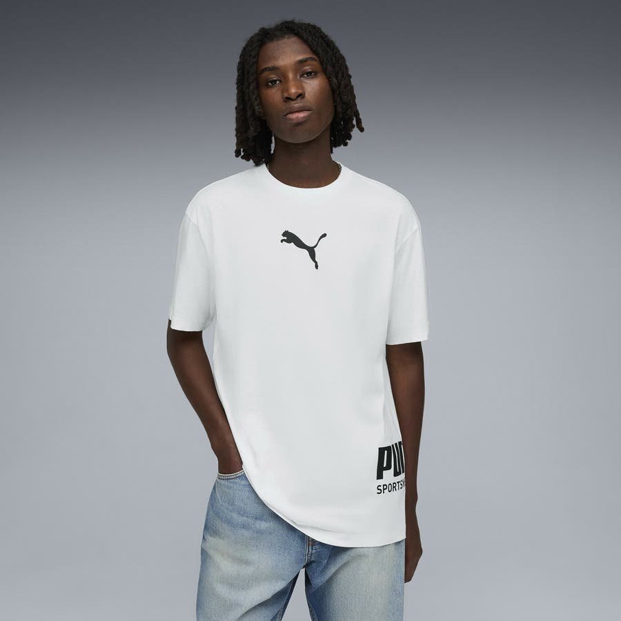 ☆特典付☆ Man World Tシャツ Puma スニーカー メンズ プーマ スポーツ[品番：PUMW0011593]｜PUMA（プーマ）｜メンズ
