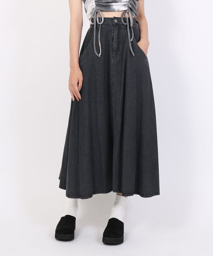 PUNYUS - ブラウス。デニム。クラッシュＴスカート レギュラーデニムパンツ[品番：PNYW0004136]｜PUNYUS （プニュズ
