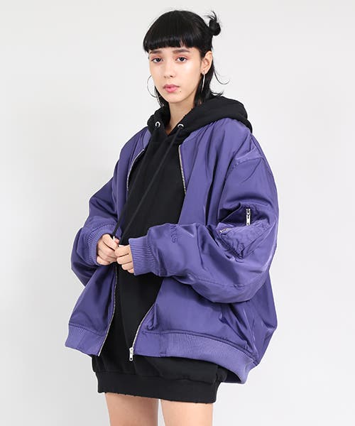 PUNYUS - 美品！ PUNYUS アウター MA-1 ロング ジャケット
