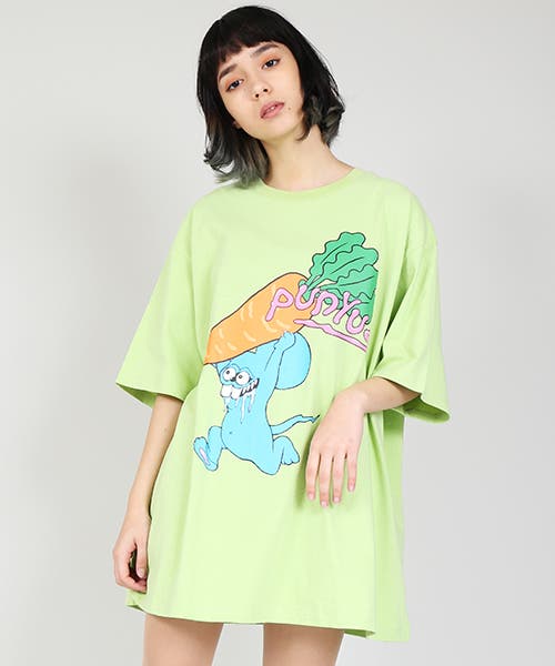 いただきマウスTシャツ[品番：PNYW0002877]｜PUNYUS （プニュズ）の