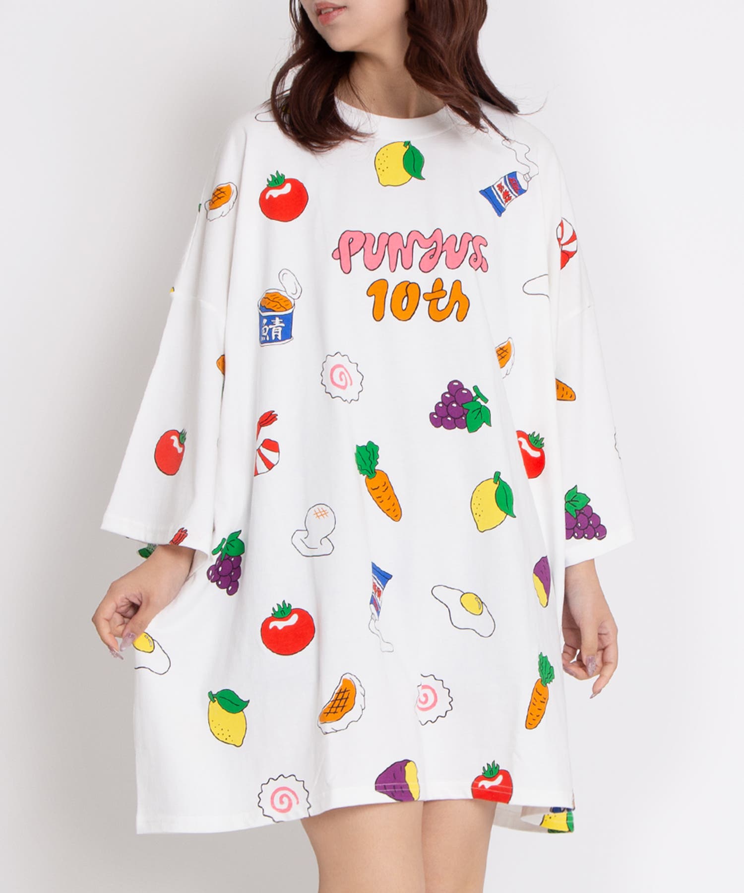 プニュズ GU PUNYUS familyビッグTシャツ 10周年 大きいサイズ プニュズ GU PUNYUS familyビッグTシャツ 10周年 大きいサイズ
