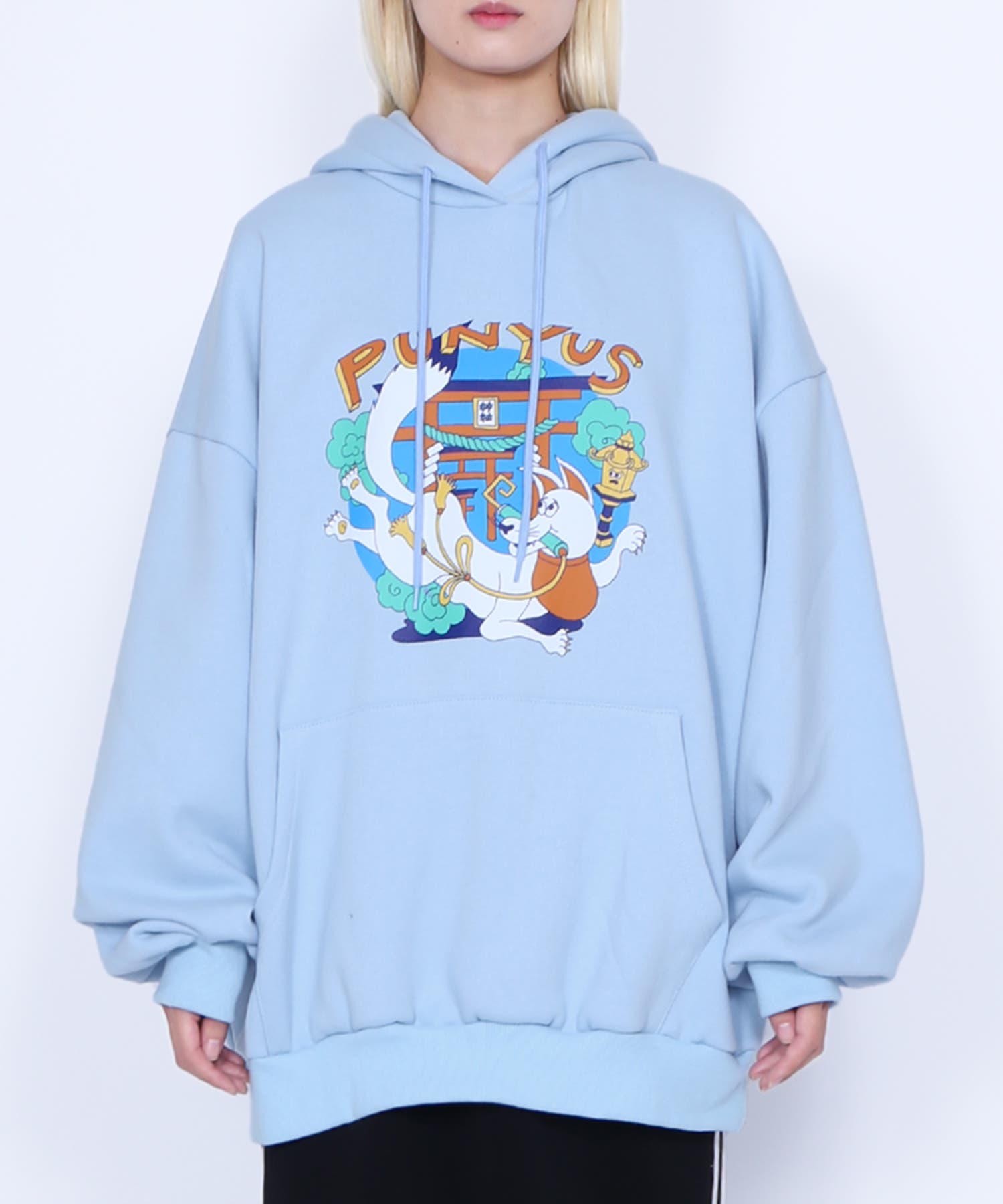 裏起毛稲荷ビッグパーカー[品番：PNYW0004529]｜PUNYUS （プニュズ