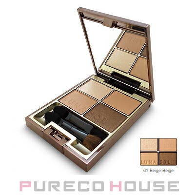 カネボウ ルナソル スキンモデリング アイズ #01 ベージュベージュ