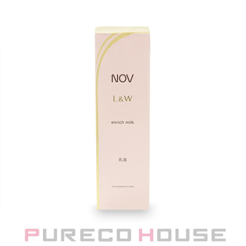 NOV (ノブ) L&W エンリッチミルク (乳液) 80ml 【医薬部外品】[品番