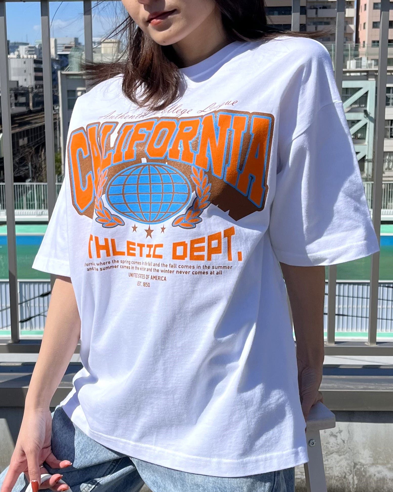 CALIFORNIA ビッグシルエットTシャツ[品番：RADM0005677