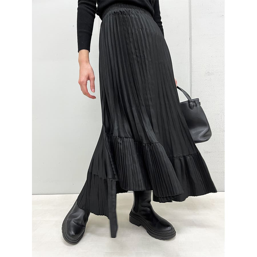 Y's プリーツ　変形ロングスカート 1.jpg