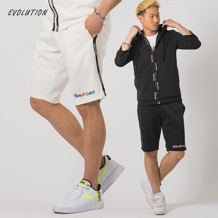 残りわずか BOSS GREEN ショート パンツ テープ ロゴ FUBU フブ ボトムス ハーフパンツ ショートパンツ ロゴ カーゴ