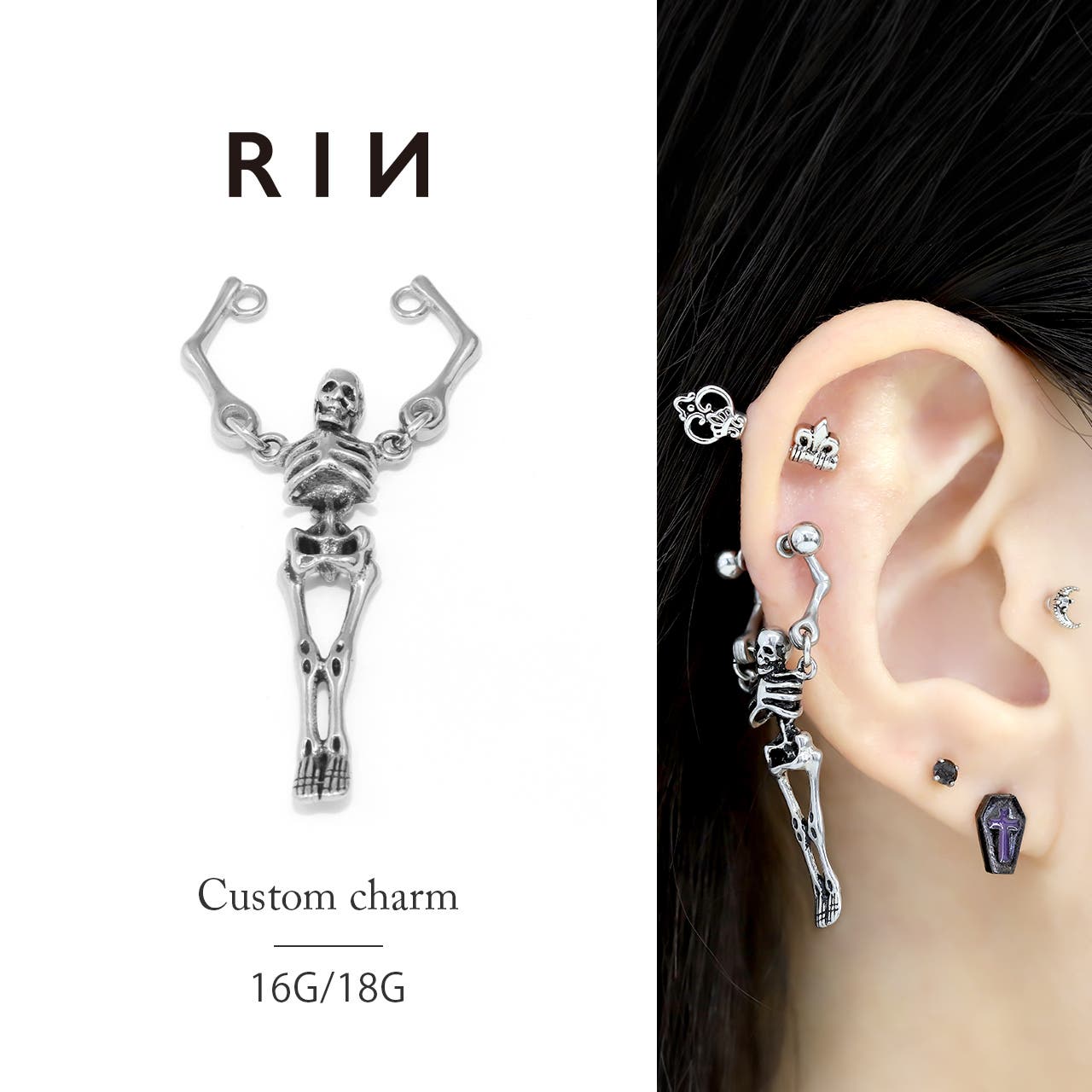 最終値下げChrome Hearts ピアス、インボイス、ギャランティー付き インボイス付き クロムハーツ CHROME HEARTS CHクロス ベビー