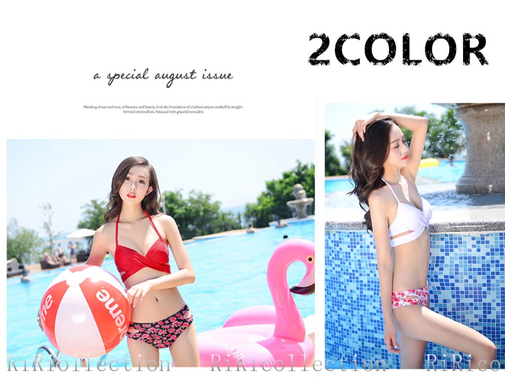 Rili 水着 RiRiコレ 水着レディース クロスバンドゥ[品番：RRCT0000630