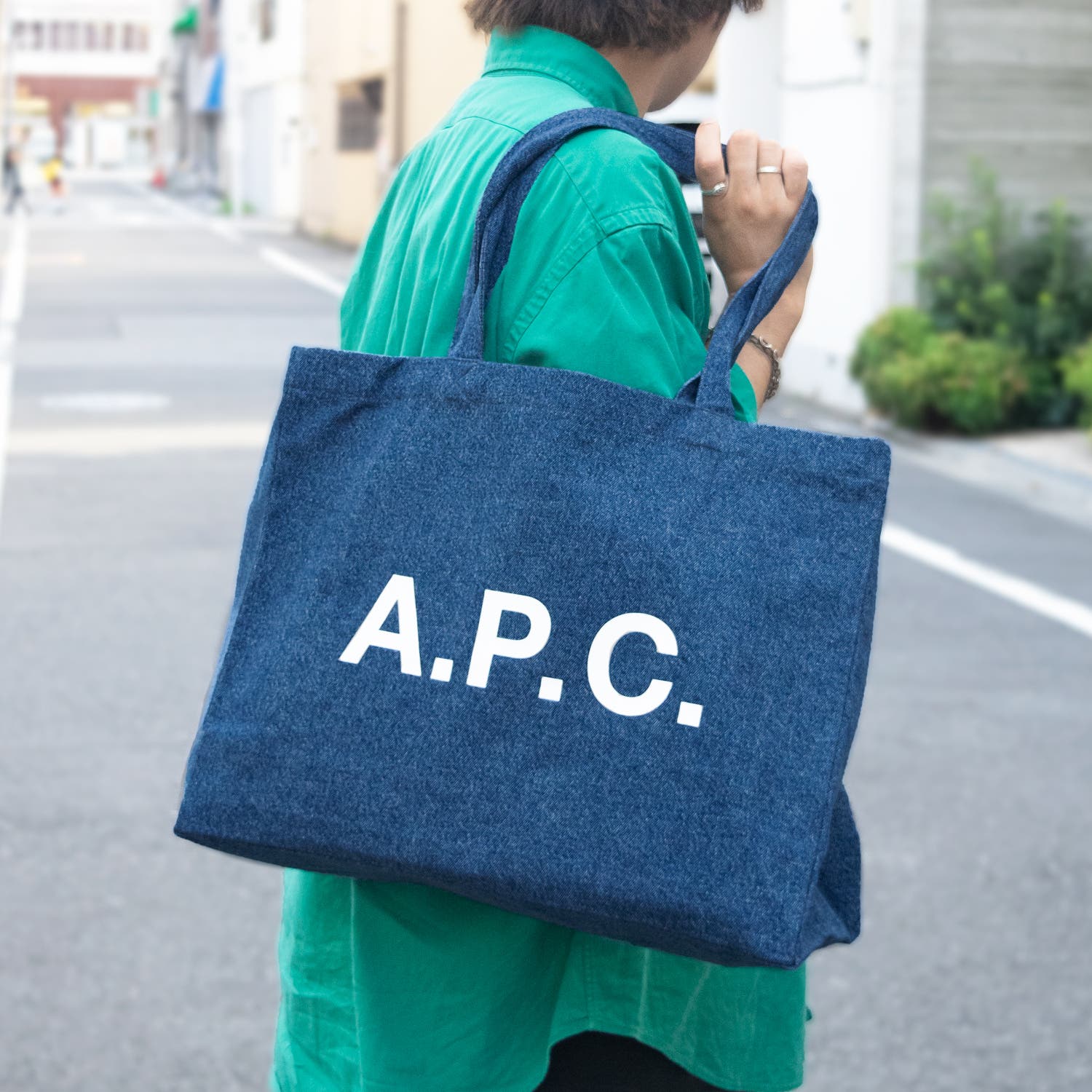 A.P.C. (正規品/送料関税込み) DIANE SHOPPING BAG Diane Carpenter shopping bag | A.P.C.