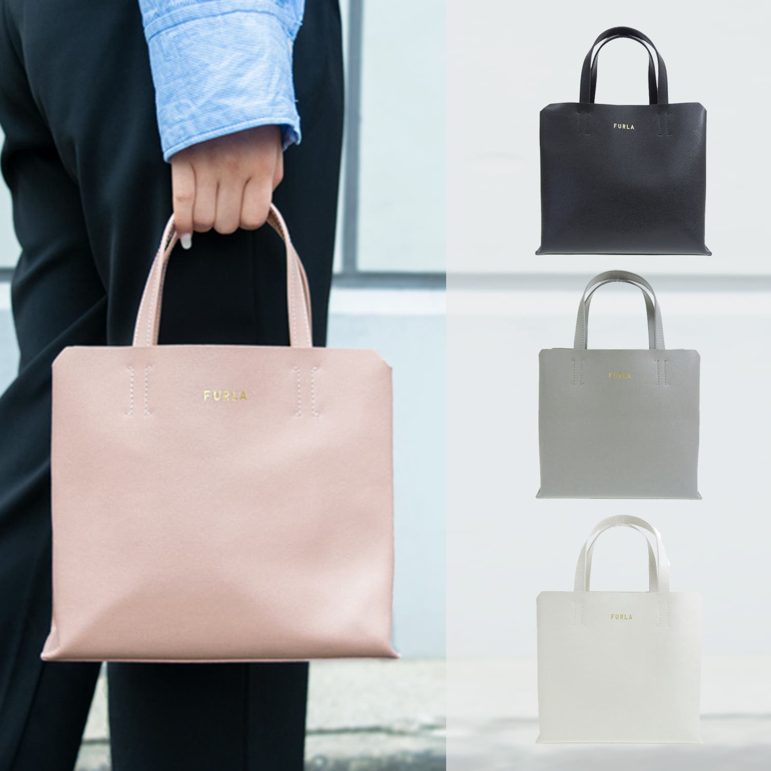 FURLA フルラ バッグ Sサイズ トートバッグ ハンドバッグ ollie[品番