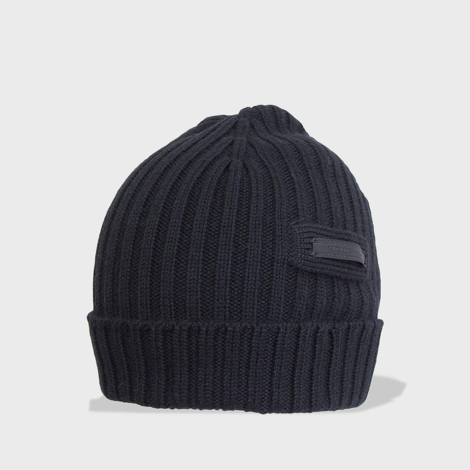 PRADA プラダ ウール ニット帽 ビーニー[品番：SESB0018444