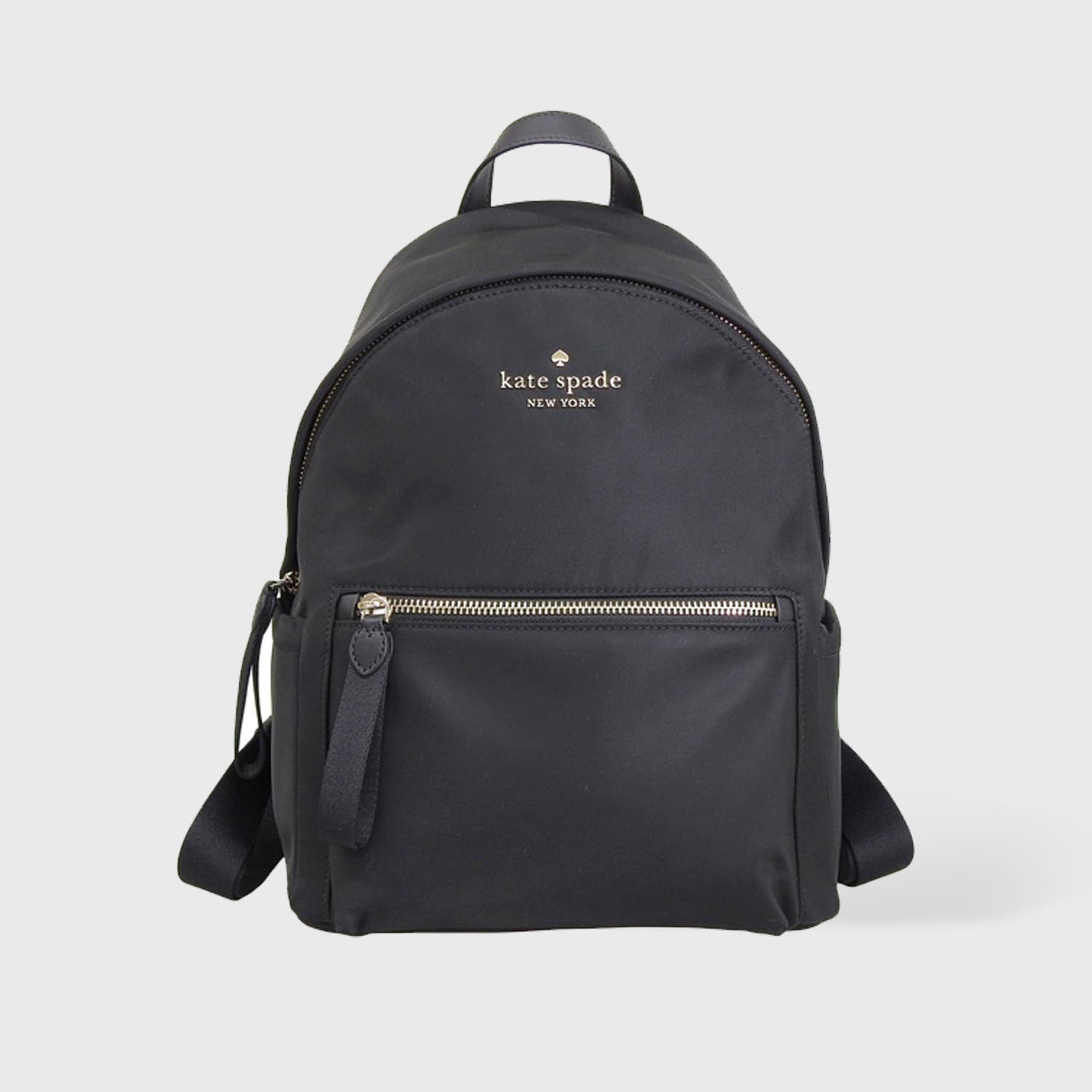 kate spade ブラックレザーリュック チェルシー ラージ バックパック | バッグ | ケイト・スペード