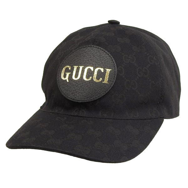 GUCCI グッチ GG キャンバス ベース ボール キャップ 帽子 Mサイズ