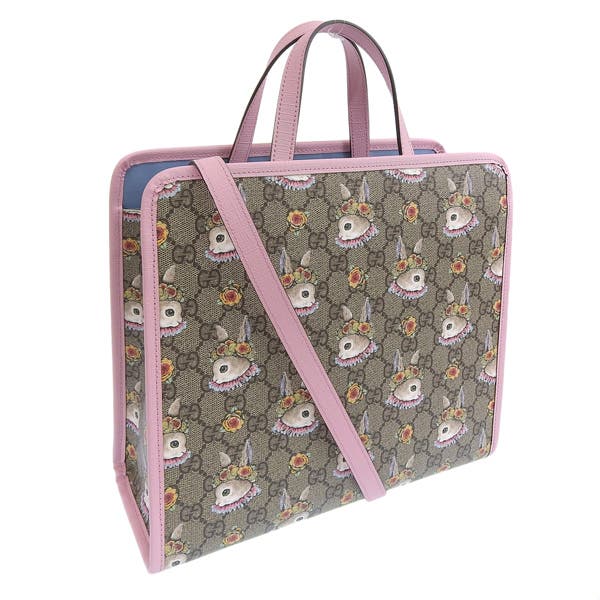 GUCCI　ヒグチユウコ　ショッパー　バッグ グッチ トートバッグ/ハンドバッグ/ショルダーバッグ バッグ
