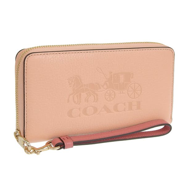 COACH コーチ HORSE AND CARRIAGE ロングジップ 長財布[品番