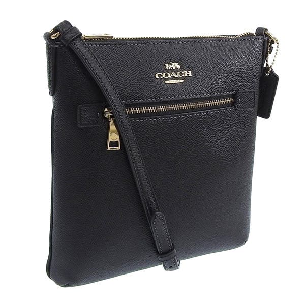 【COACH】ショルダーバッグ ローワン レザー ブラック 黒 Coach コーチ Mini Rowan ショルダーバッグ[品番：SESB0018861