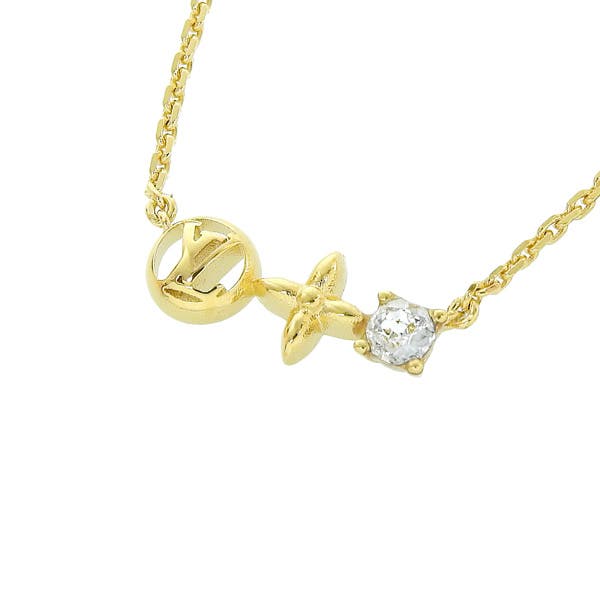【キズあり】ルイヴィトン　コリエギャンブル　ネックレス LOUIS VUITTON ルイヴィトン COLLIER コリエ ギャンブル