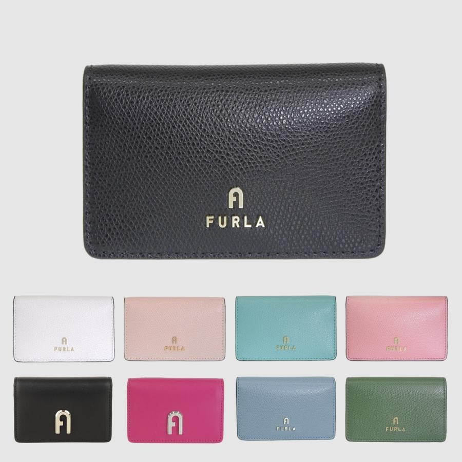 FURLA フルラ CAMELIA カード ケース 名刺入れ レザー[品番